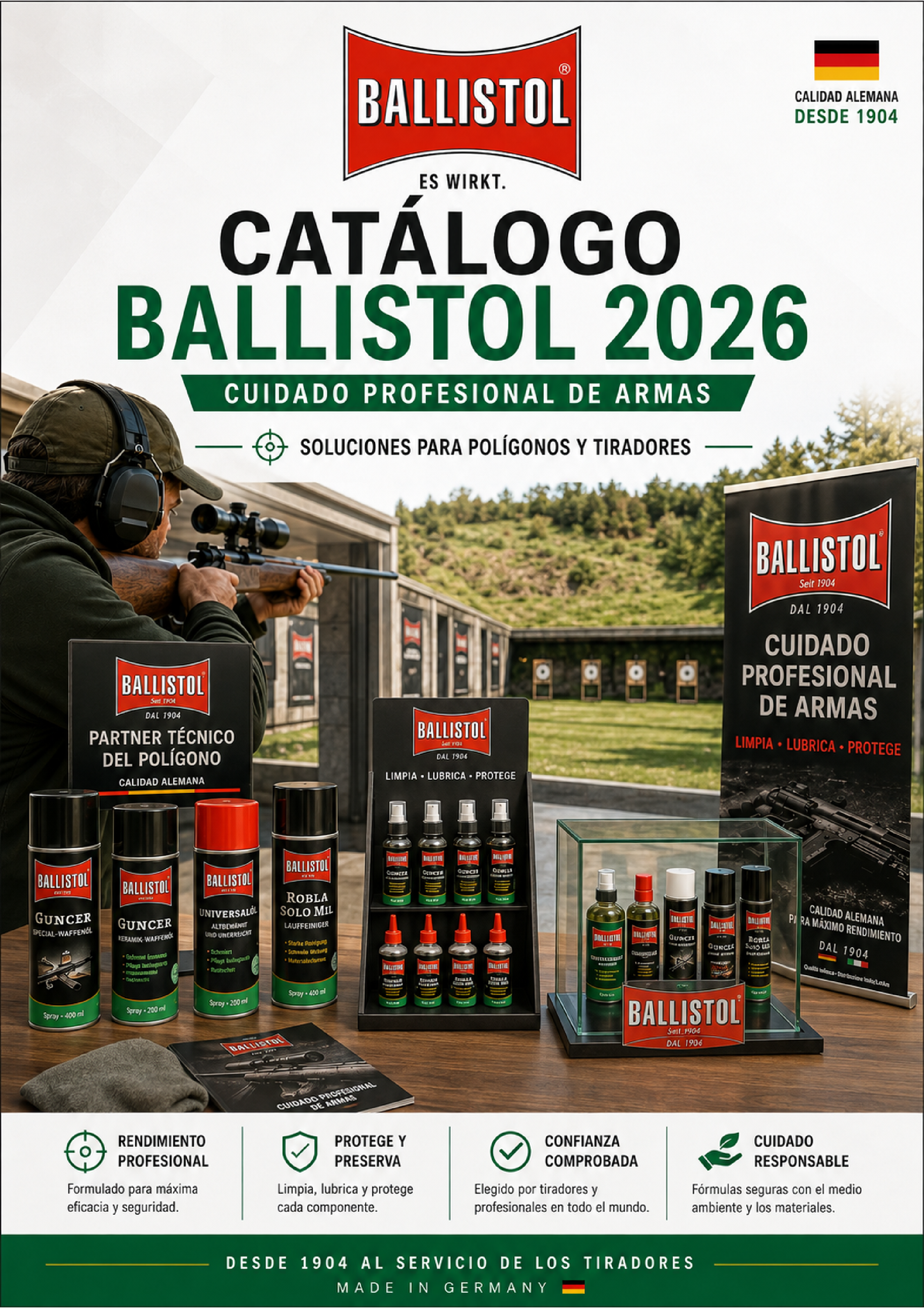 Portada de BALLISTOL · Catálogo 2026–2027