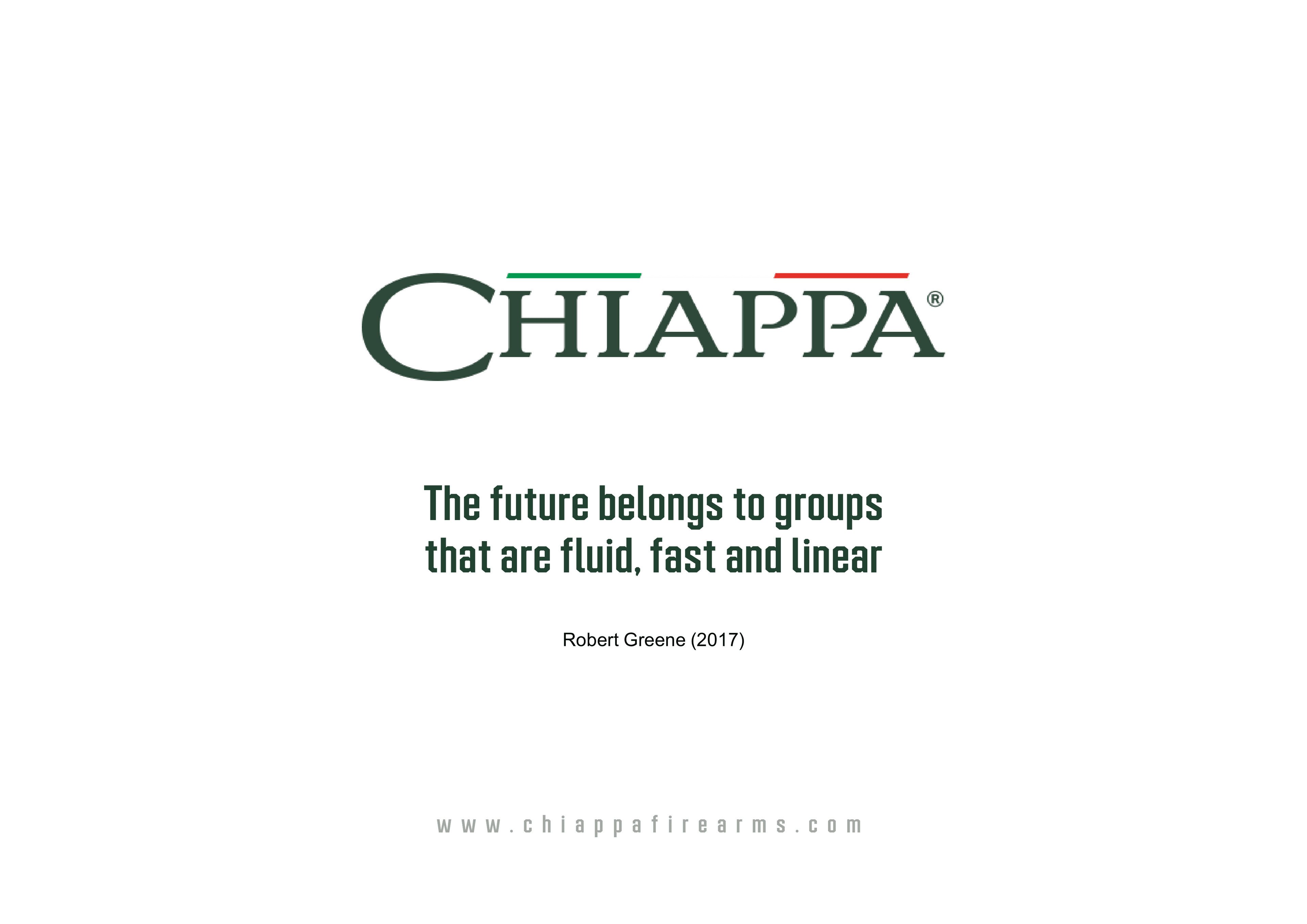 Portada de CHIAPPA · Presentación corporativa