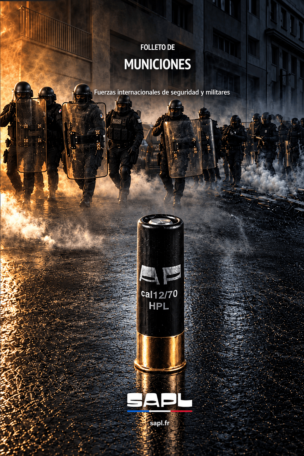 Portada de SAPL · Municiones