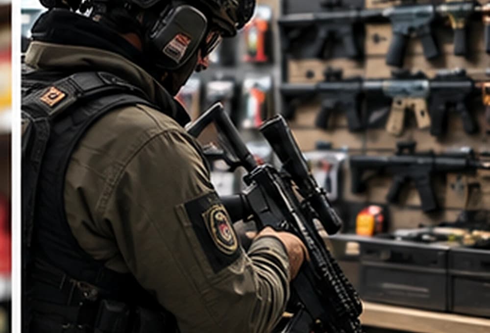 Equipamiento deportivo de airsoft