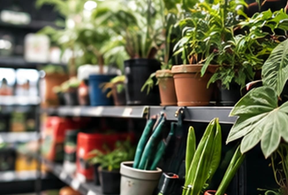 Plantas y productos de jardinería